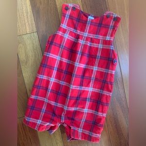 Janie and Jack Plaid Romper